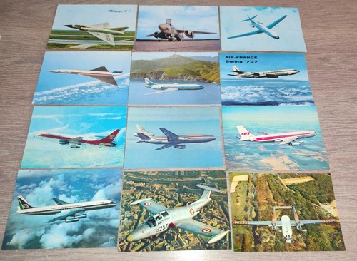 Lot 12 cartes - de,