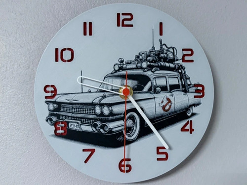 Horloge relief murale - , ecto-1