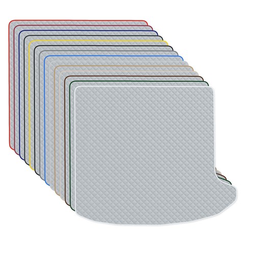 Gris cuir artificiel tapis - cuir,