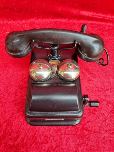 Ancien téléphone métal - ancien, téléphone,