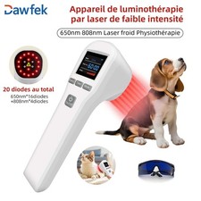 Thérapie Laser Froid 2 Longueurs d'onde 650nm 808nm Pour Animaux Domestiques