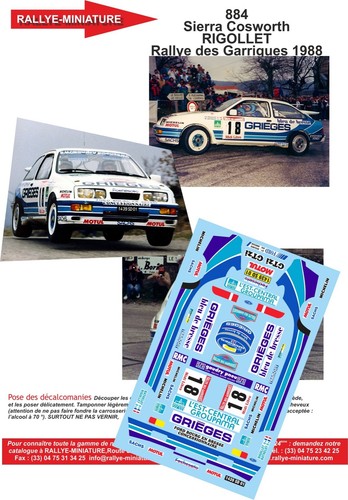 Decals ref 0884 sierra - decals,