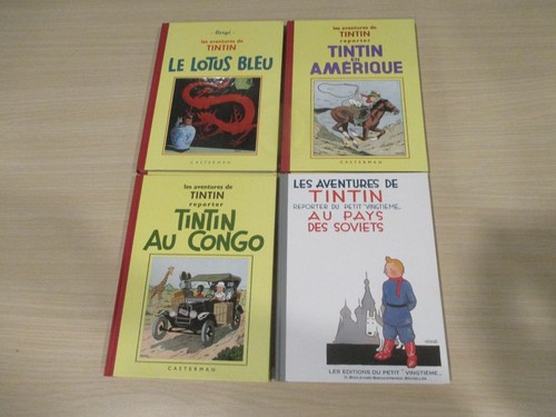 Lot tintin format mini - bd,