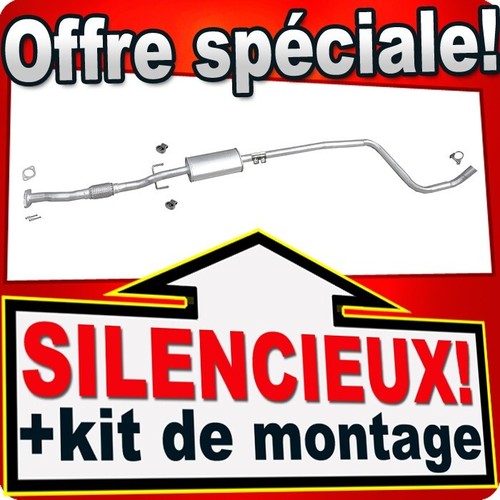 Silencieux intermédiaire pour - silencieux,
