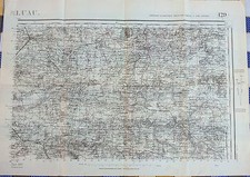 Ancienne carte de Bretagne année 40/41, Palluau, Touvoi, Legé, Mache....