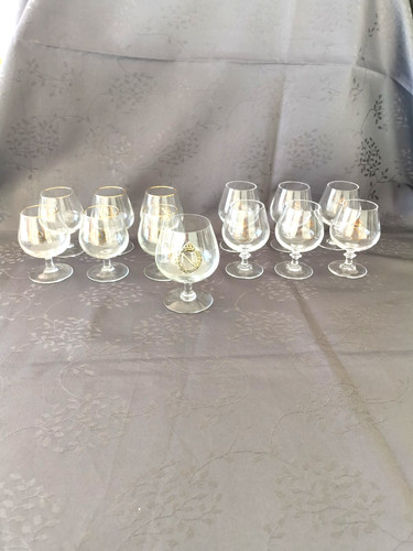 Verres cognac decor - 13,