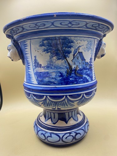 Faience nevers cache - faience, pot