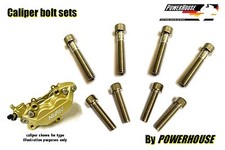Honda VTR 1000 SP1 SP2 Stainless joint bolt set for Nissin front brake calipers