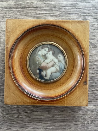Ancienne peinture miniature