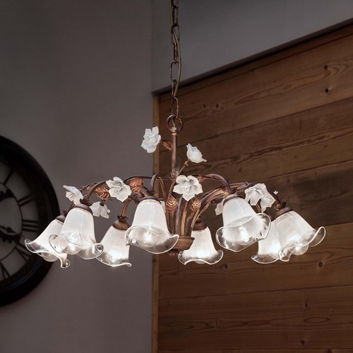 Lustre fer forgé - forgé, et