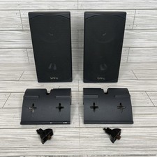 Set Of 2 Infinity HTS-Sat Speakers 8 Ohm With The Wall Brackets TESTED Fast Ship