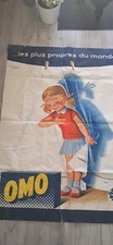 affiche ancienne Lessive OMO
