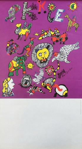 Niki phalle affiche 1995 - de,