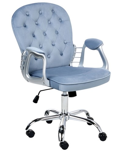 Chaise bureau velours - chaise, en