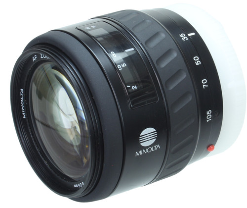 Minolta zoom 105mm f - 35-105mm,
