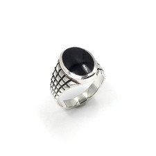 bague classique en argent 925