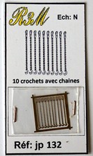 trains 1/160 R3M  10 crochets
