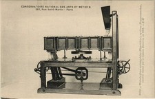 Old postcard Paris (3rd) Cnam - flat rectangular bluterie (133744)