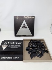 Vintage TRI-OMINOS ~ The Triangle Game ~ Pressman Complete