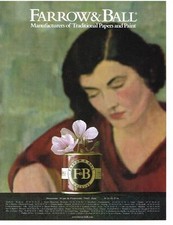 2003 FARROW & BALL ADVERTISING manufacture papers-painted