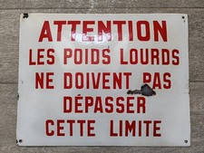 plaque émaillée ancienne