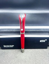 Montblanc Muses Marylin Monroe Ballpoint Pen Red Body + Silver Clip I Black Ink