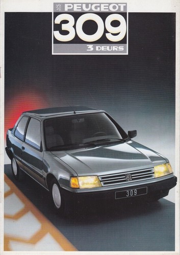 Brochure peugeot 309 portes - peugeot,