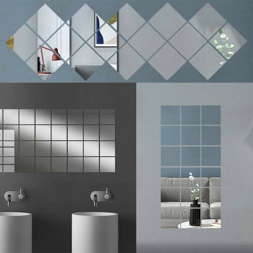 Miroir stickers verre - miroir,