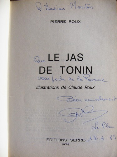 Provence jas tonin - provence,