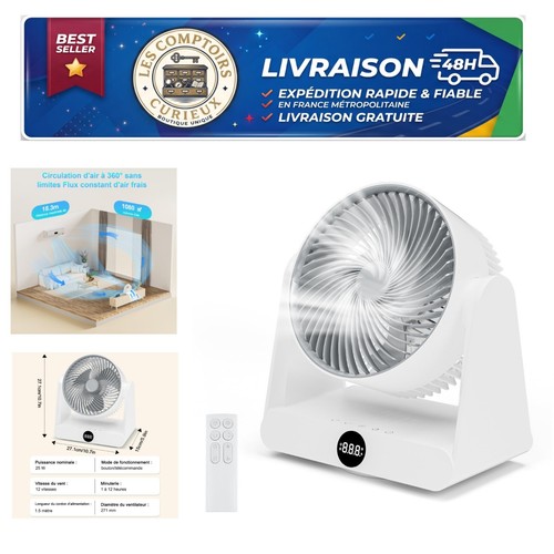 Ventilateur bureau - de,
