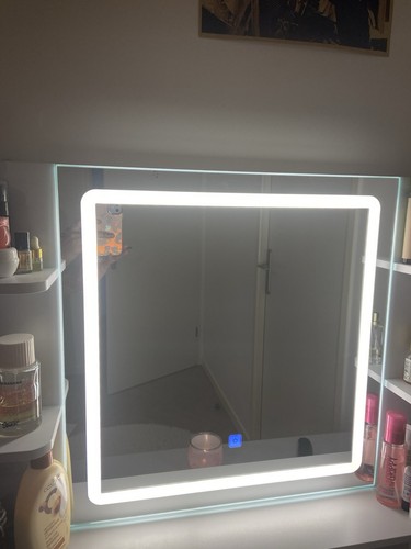 Miroir lumineux led tactile - led,