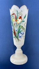 Vase opaline de cristal XIXem