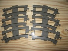 6 RAILS COURBE GRIS FONCE