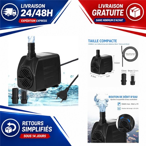 Pompe aquarium submersible - , 800