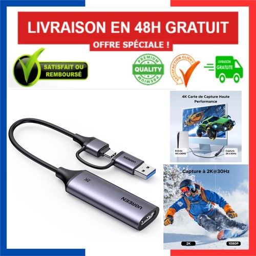 Ugreen carte capture vidéo - ugreen,