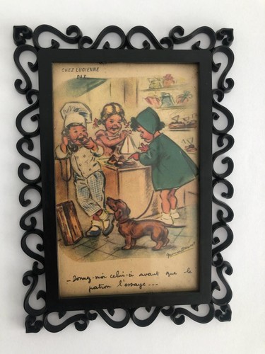 Germaine bouret sous cadre - bouret,