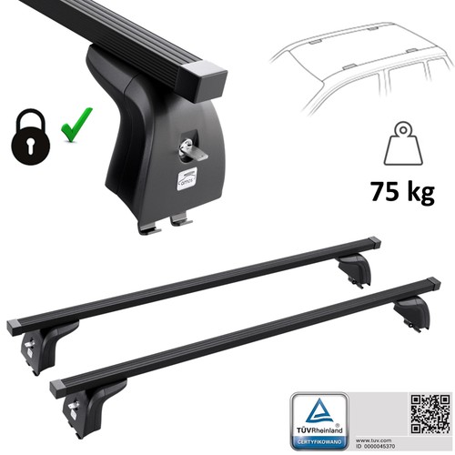 Barres toit acier pour - de,