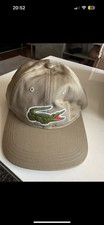 Casquette Lacoste beige avec
