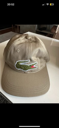 Casquette lacoste beige - casquette,