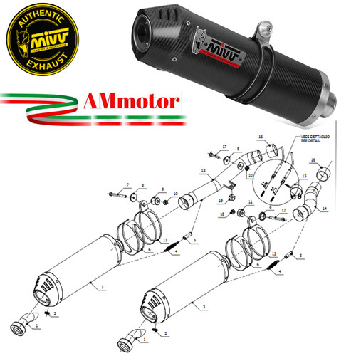 Mivv kawasaki 1000 2007 pot - z,