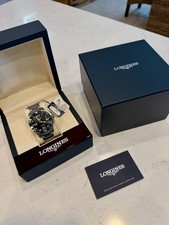 Longines Hydroconquest Automatic 39mm Black Dial Men's Watch