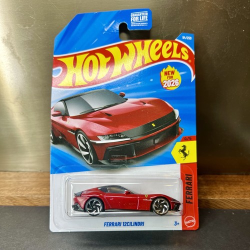 2026 hot wheels ferrari 5 - hot, 4/5