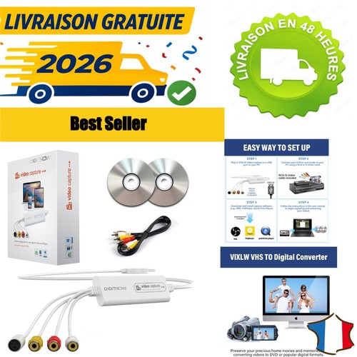 Convertisseur vhs vers - convertisseur,