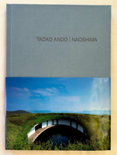 Livre avec feuille de signature signée TADAO ANDO NAOSHIMA catalogue officiel...