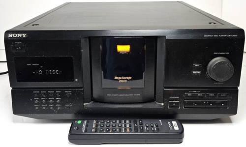 Sony cdp cx220 - sony, disk
