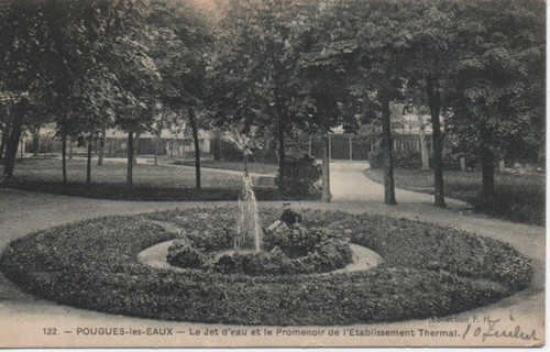 Cpa pougues les eaux le - cpa,