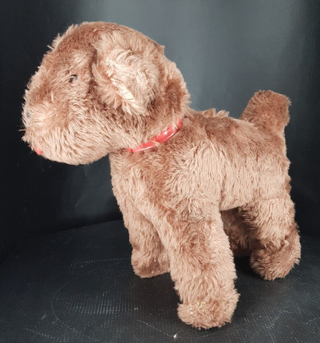 Chien fox terrier peluche - peluche,