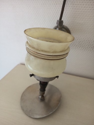 Ancienne lampe gaz avec - lampe, son