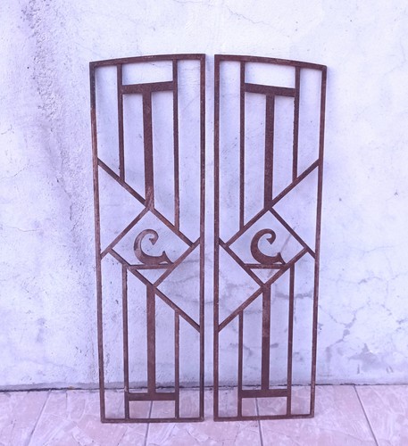 Paire grilles fer forgé - paire,