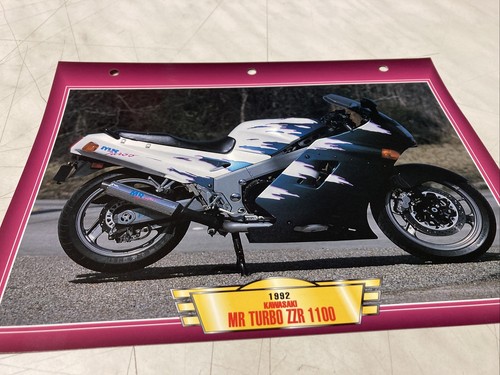 Kawasaki zzr1100 turbo 1992 - kawasaki,